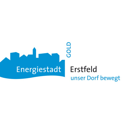 Energiestadt Erstfeld, UR, Logo Energiestadt Gold