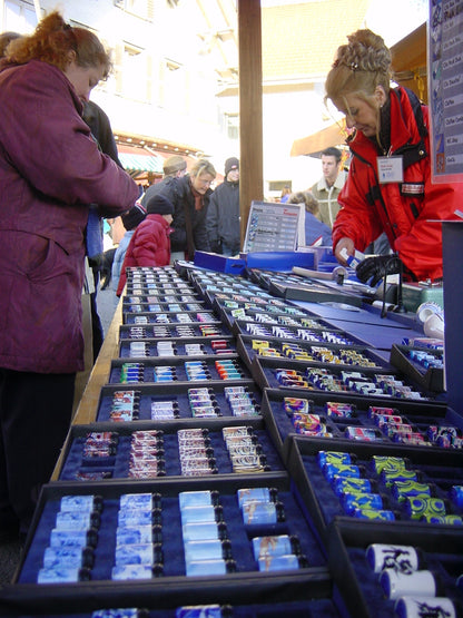 Riesige Auswahl auch der Standardkollektion am Weihnachtsmarkt Münsingen