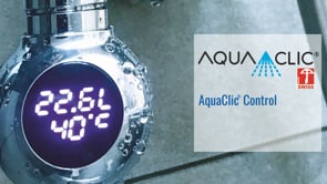 Elektronisches Messgerät für AquaClic-Sparbrausen