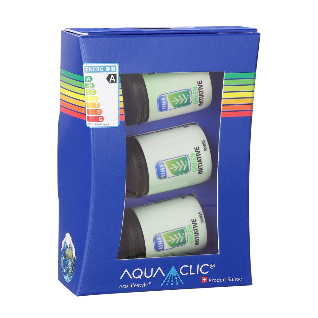 Dreier-Box AquaClic-Strahlregler für den Wasserhahn