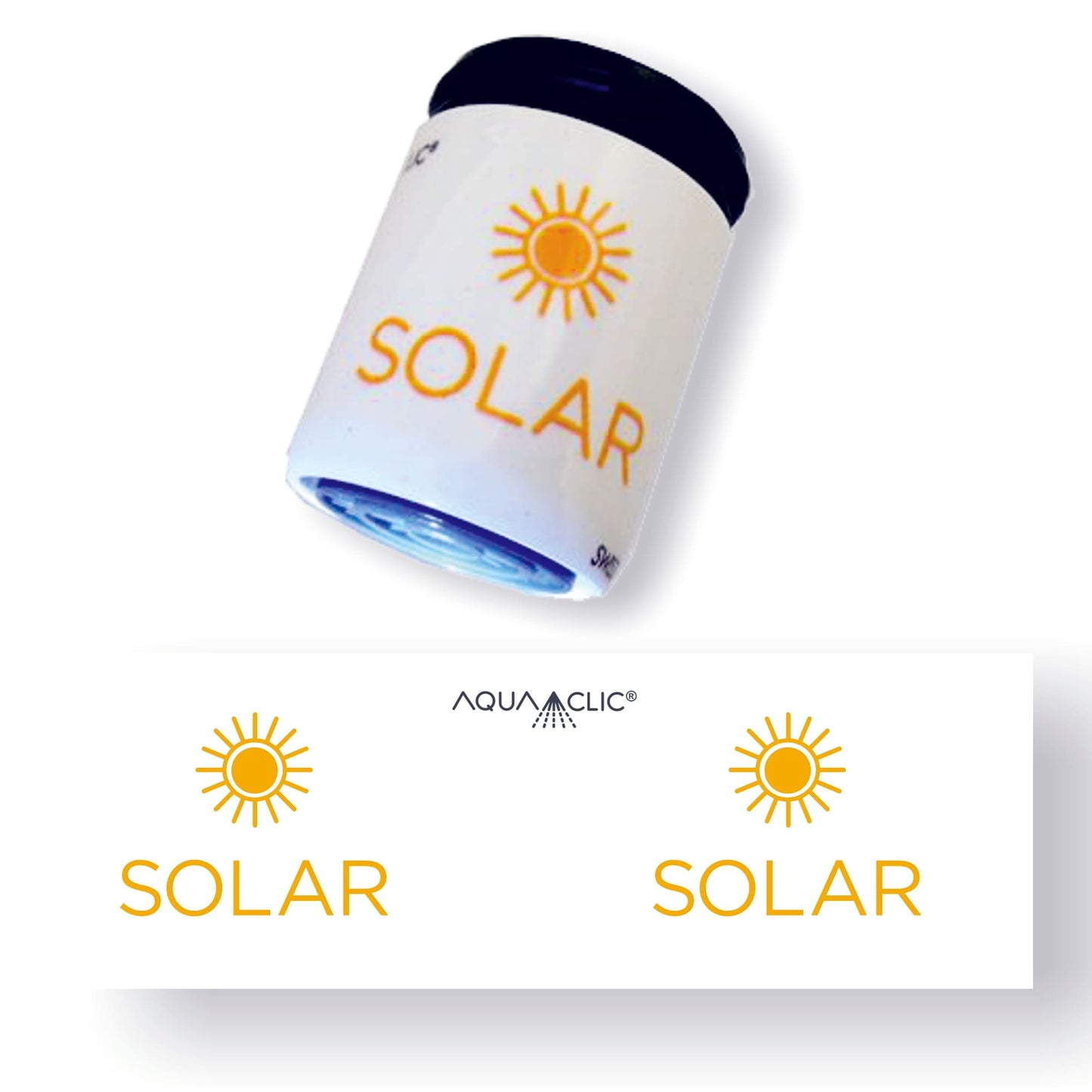 DAssociation Sdes professionnels de l'énergie solaire: Swiss Solaruisse, dessin du AquaClic et le Layout